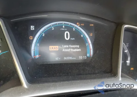 2018 Honda Civic Touring из США, поврежденный, VIN JHMFC1F92JX035742